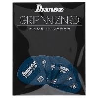 Plettri Ibanez PPA16HRG-DB Grip Wizard Rubber Grip Heavy Polyacetal Confezione da 6 pezzi_1