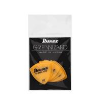 Plettri Ibanez PPA4TRG-YE Grip Wizard Rubber Grip Thin Polyacetal Confezione da 6 pezzi