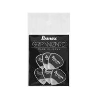 Plettri Ibanez PPA16MSG-WH Grip Wizard Sand Grip Medium Polyacetal Confezione da 6 pezzi