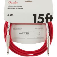 Fender Original Series Instrument Cable 15' Fiesta Red Cavo 4.5m_1