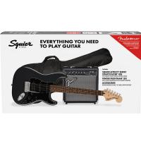 Fender Squier Stratocaster Affinity Pack HSS LRL CFM Charcoal Frost Metallic Chitarra Elettrica NUOVO ARRIVO