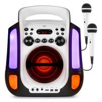 Fenton SBS30W Karaoke Cd Bt 2micro Wh Sistema Karaoke