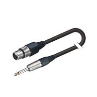 Soundsation BMCJX-5BK Cavo Microfonico Bilanciato XRL 3P F - 6.3MM Jack Mono / 5MT CONSEGNATO A DOMICILIO IN 1-2 GIORNI