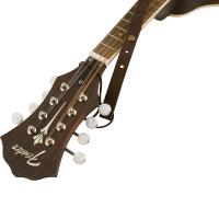 Fender Paramount Mandolin Leather Strap Brown Tracolla per Mandolino_3