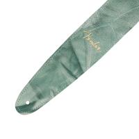 Fender Tie Dye Leather Strap Sage Green Tracolla_2