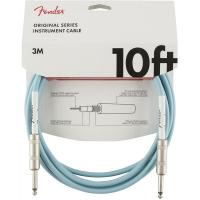 Fender Original Series Instrument Cable 10' DNB Daphne Blue Cavo 3m CONSEGNATA A DOMICILIO IN 1-2 GIORNI_1