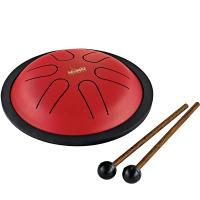 Nino Percussion Nino 980R Mini Melody Steel Tongue Drum Red