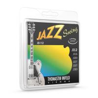 Thomastik JS112 Jazz Swing Medium Light Muta di Corde per chitarra elettrica