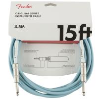 Fender Original Series Instrument Cable 15' DNB Daphne Blue Cavo 4.5m