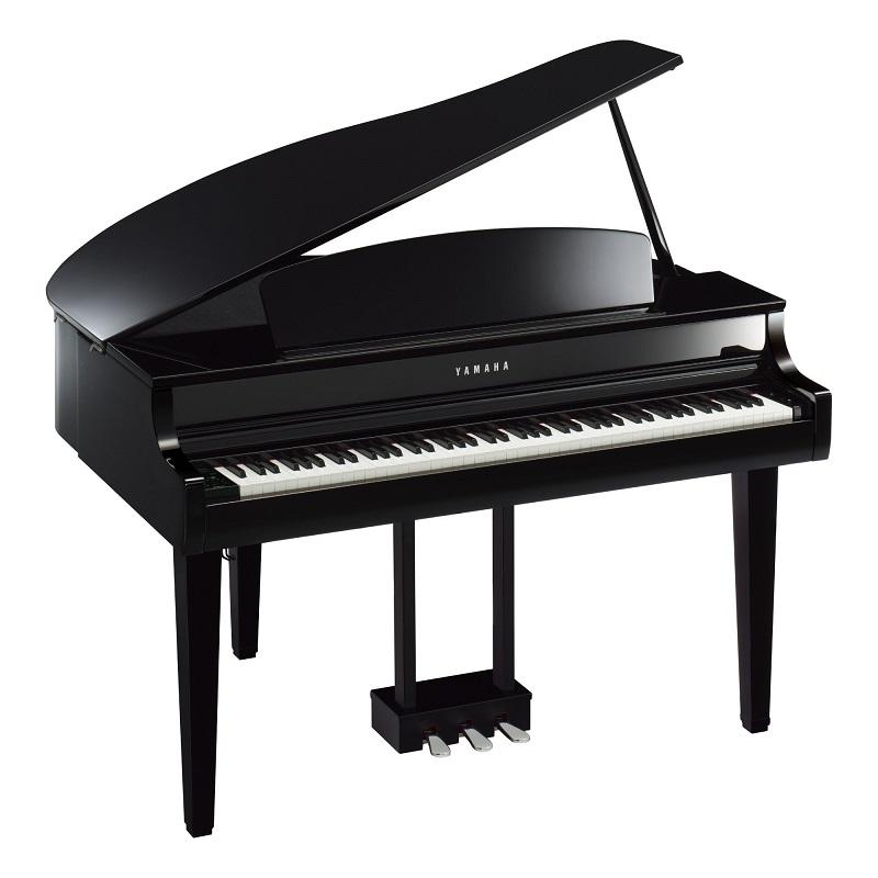 Yamaha CLP-765GP BK Polished Black Pianoforte Digitale + Cuffie Yamaha in omaggio