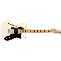 Fender Squier Classic Vibe Telecaster 70s Thinline MN OWT Olympic White Chitarra Elettrica_1