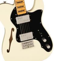 Fender Squier Classic Vibe Telecaster 70s Thinline MN OWT Olympic White Chitarra Elettrica_3