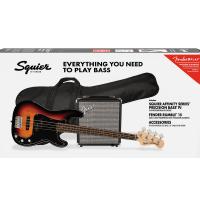 Fender Squier PJ Bass Affinity Pack LRL 3TS 3 Tone Sunburst Basso elettrico
