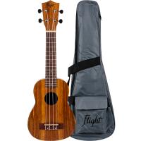 Flight NUS200 Ukulele Soprano Teak_1