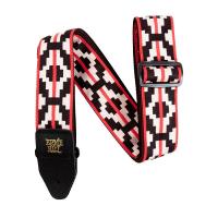 Ernie Ball 5322 Ristra Red Jacquard Strap Tracolla_1