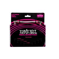 Ernie Ball 6387 Flat Ribbon Patch Cables White Multi-pack