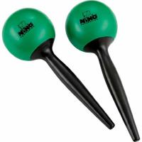 Nino Percussion NINO582GR Maracas in plastica Verde