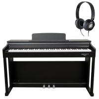 Echord DPX100-B Satin Black Pianoforte Digitale + Cuffie Yamaha in Omaggio_1