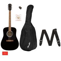 Fende FA-115 Dreadnought Pack V2 WN Black Chitarra Acustica NUOVO ARRIVO_1