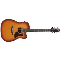 Ibanez AAD50CE LBS Light Brown Sunburst Low Gloss Chitarra Acustica Elettrificata NUOVO ARRIVO_1