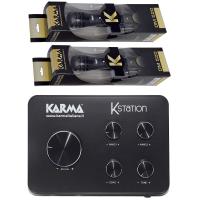  Karma KSTATION Karoke Machine Sistema Karaoke con 2 Microfoni Karma DM 520 