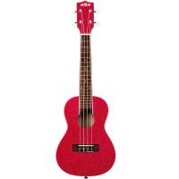 Kala KA-SPRK-RED Ritzy Red Sparkle Concert Ukulele_1