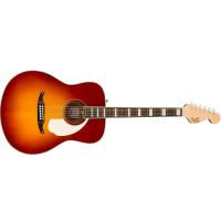 Fender Palomino Vintage OV SSB Aged Sienna Sunburst Chitarra Acustica Elettrificata_1