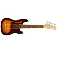 Fender Fullerton Precision Bass Uke WN 3TS 3 Color Sunburst Ukulele