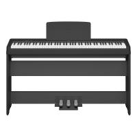 Yamaha P-145 Black Pianoforte Digitale con Stand Yamaha L-100 e Pedaliera Yamaha LP5A