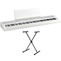 Korg B2 WH Bianco + Supporto a X Pianoforte digitale