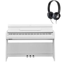 Yamaha YDP S55 WH White Arius Pianoforte Digitale NUOVO ARRIVO con Cuffie Yamaha_1