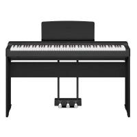 Yamaha P-225 Black Pianoforte Digitale + Stand L200 B + Pedaliera LP1